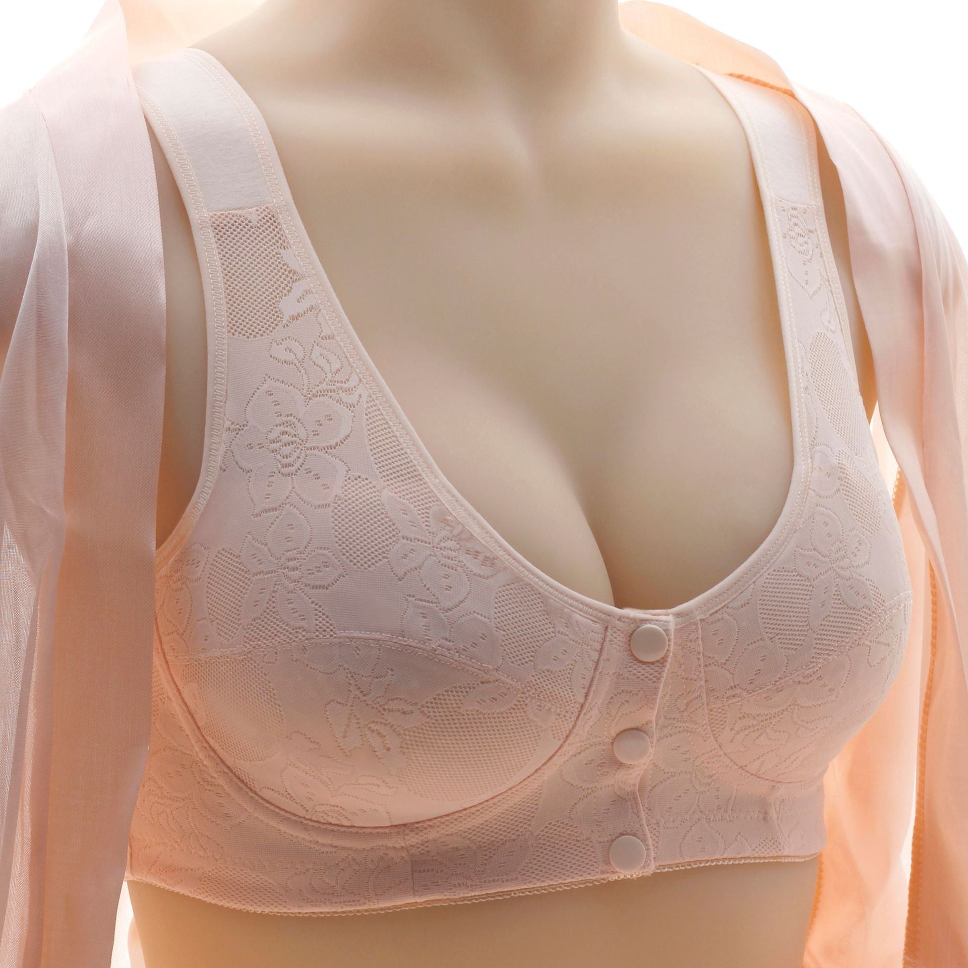 Front Button Breathable Comfortable Underwear
