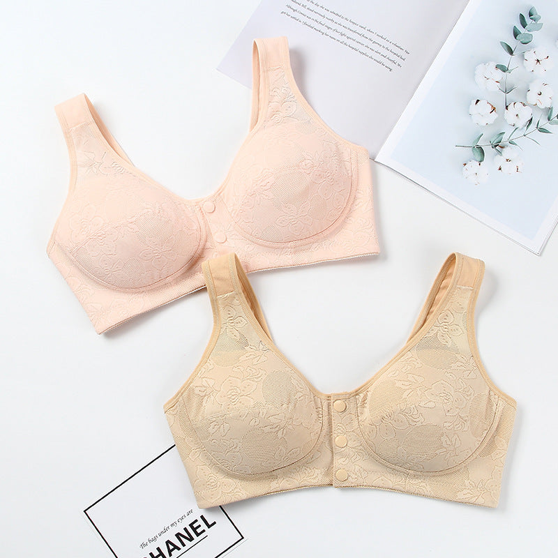 Front Button Breathable Comfortable Underwear