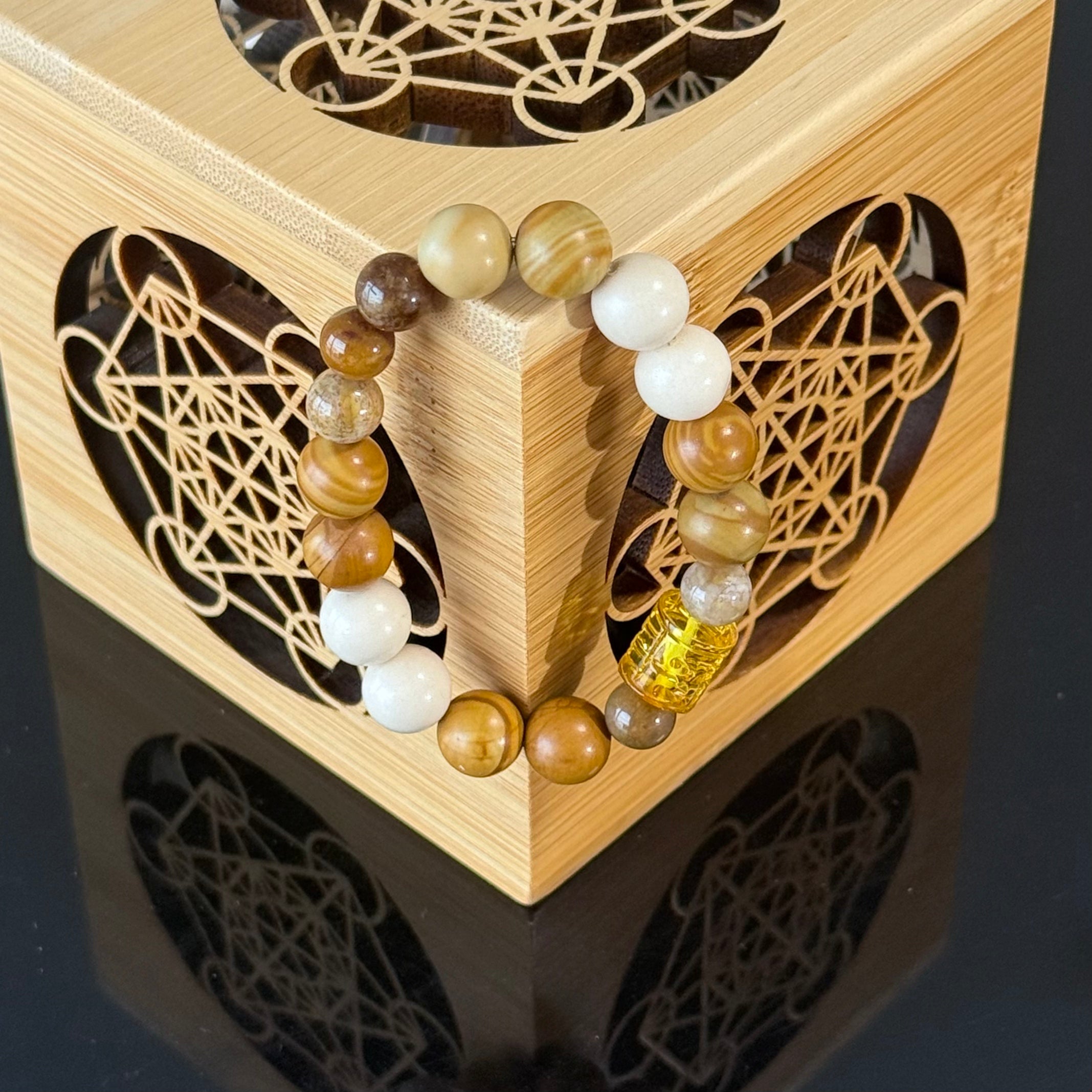 Low-Saturation Earth Tones | A Gentle and Luxurious Citrine & Multi-Gemstone Bracelet