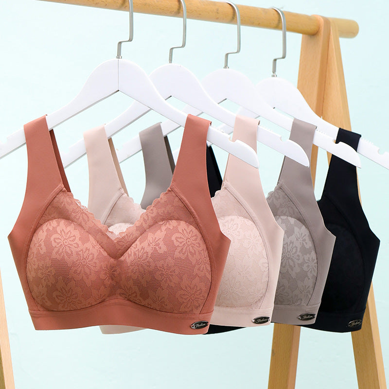 Women Push Up Comfortable No Steel Ring Sports Bra