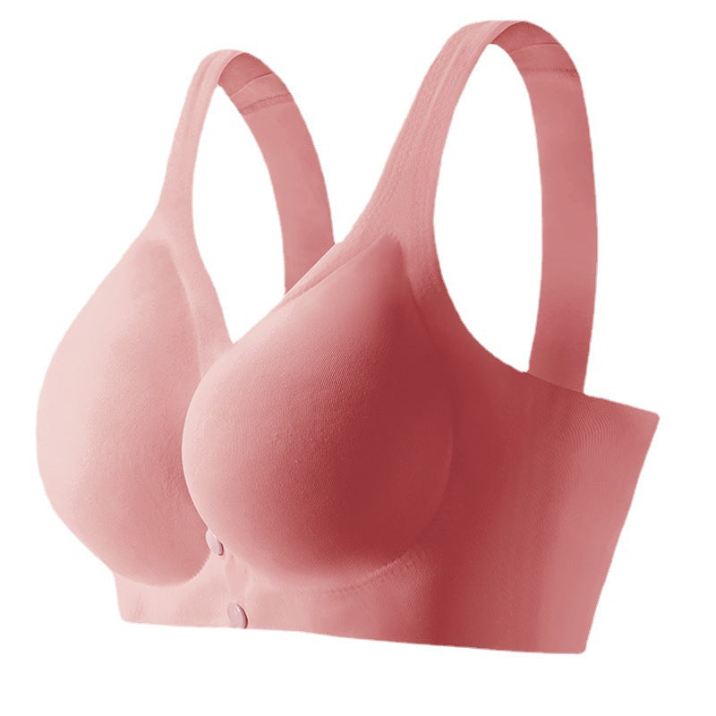 wire-free ice silk comfortable bra