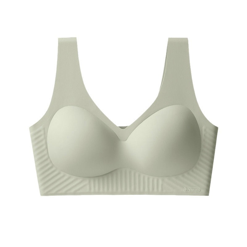 Fixed Cup Tank Top Breathable Sports Bra