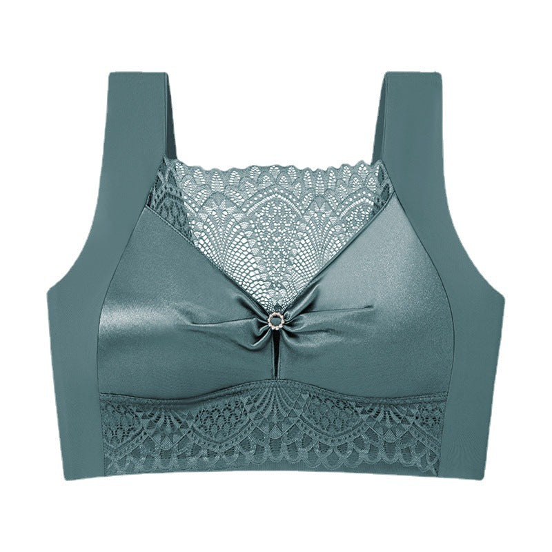 push-up lace backless bra