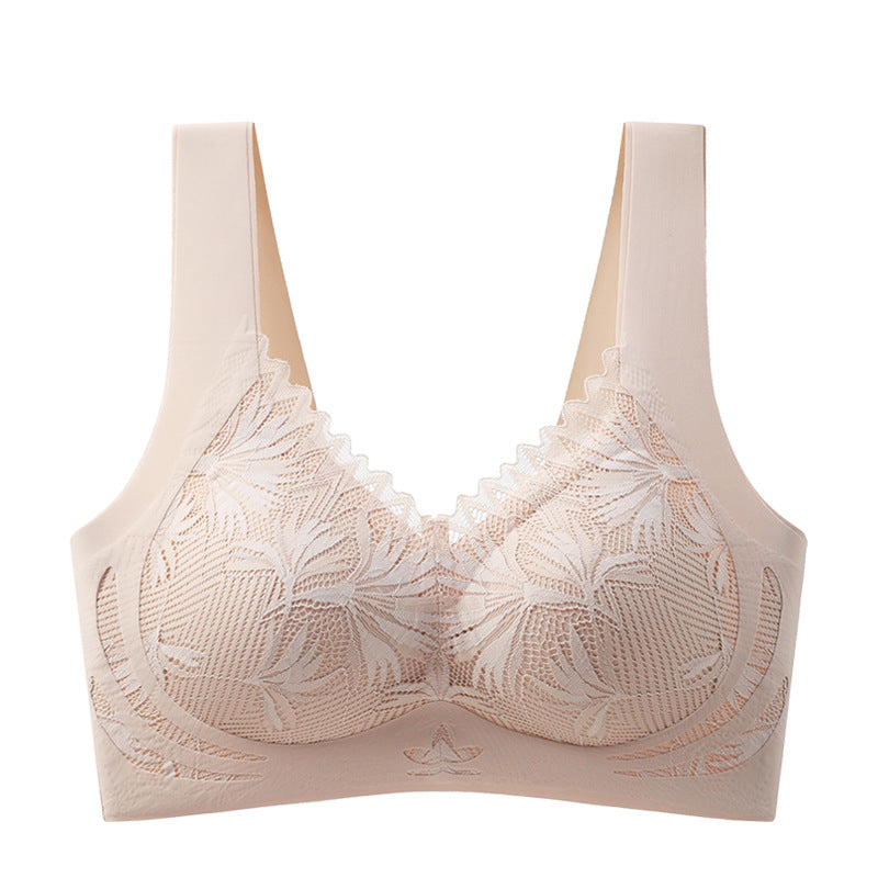Push-Up Anti-exposure and Anti-sagging Breathable Bra