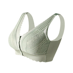 Thin Front Button Lightweight Push-up Comfortable Bra