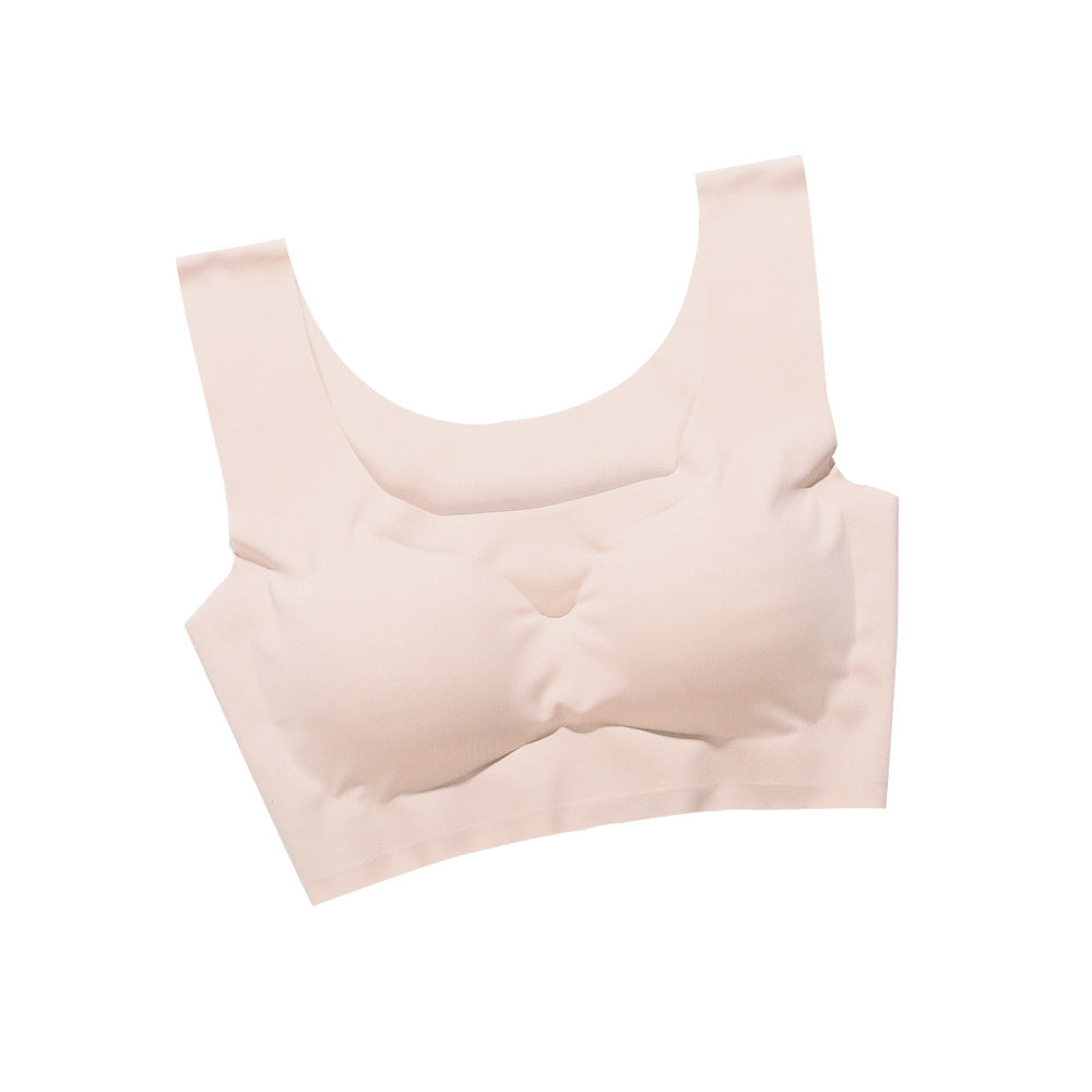 One Piece Wireless Sports Breathable Bra