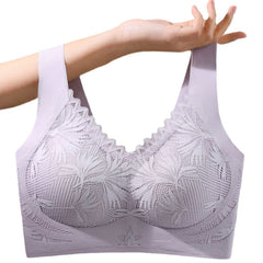 Push-Up Anti-exposure and Anti-sagging Breathable Bra