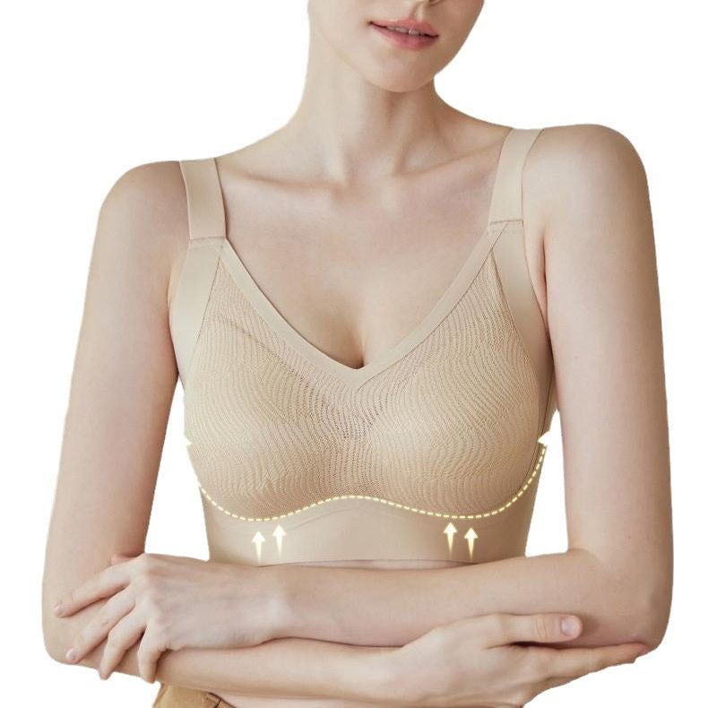 Thin Fixed Cup Unbreasted Pull-Up Bra