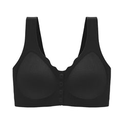 Front-Clasp Anti-Sagging Vest-Style Plus Size Bra