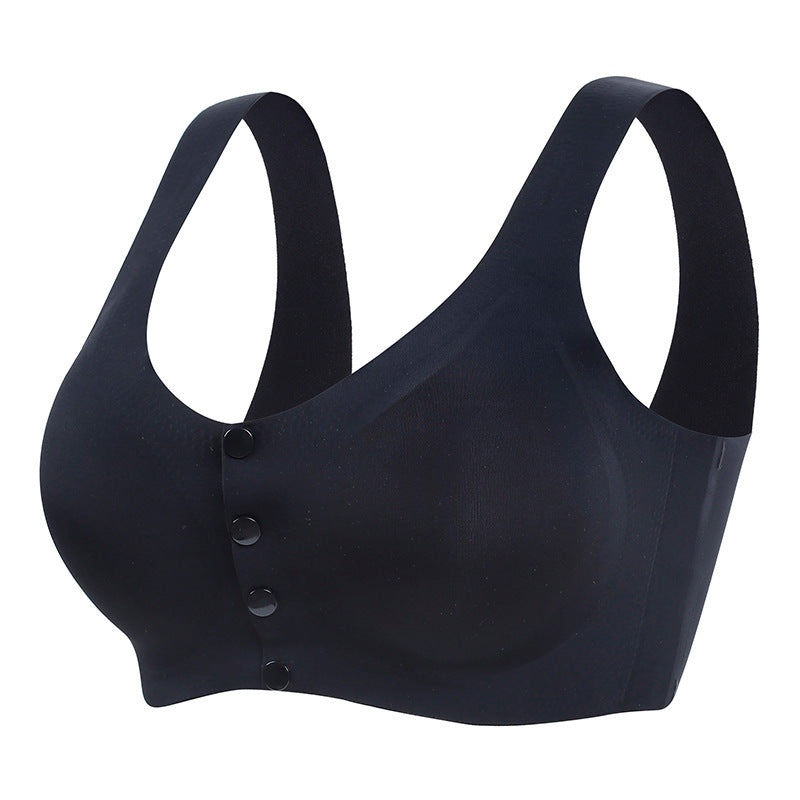 wire-free ice silk comfortable bra