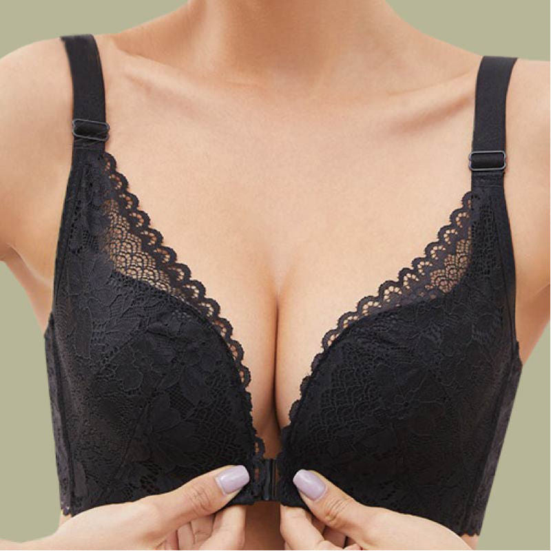 Push Up Bra Without Underwire Bustier Minimiser Bra
