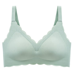 Summer Thin No Steel Ring Underwear Gathered Seamless Full-Coverage T-Shirt Bra