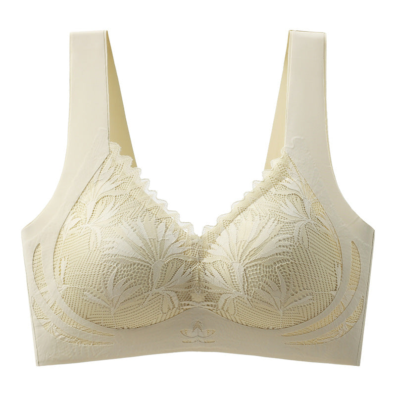 Push-Up Anti-exposure and Anti-sagging Breathable Bra