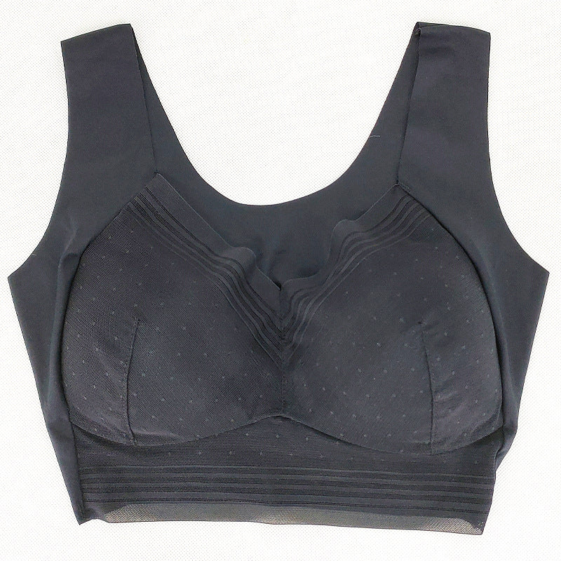 Lace Wide Shoulder Strap Beautiful Back Bra
