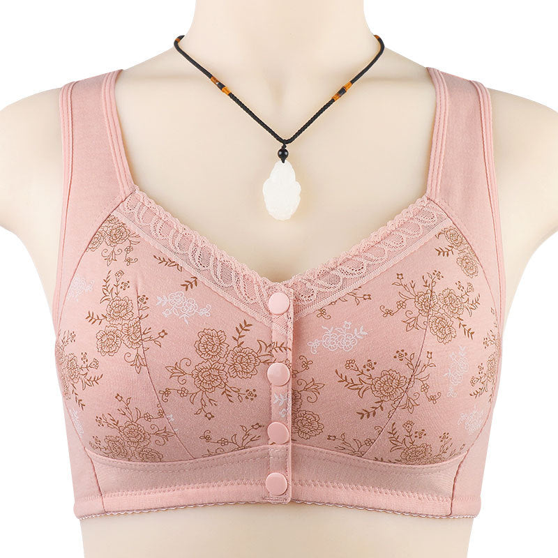 wireless wide shoulder plus size bra