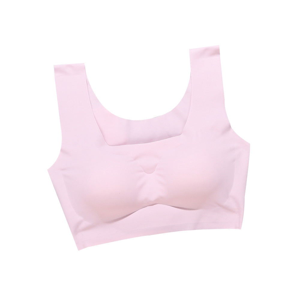One Piece Wireless Sports Breathable Bra