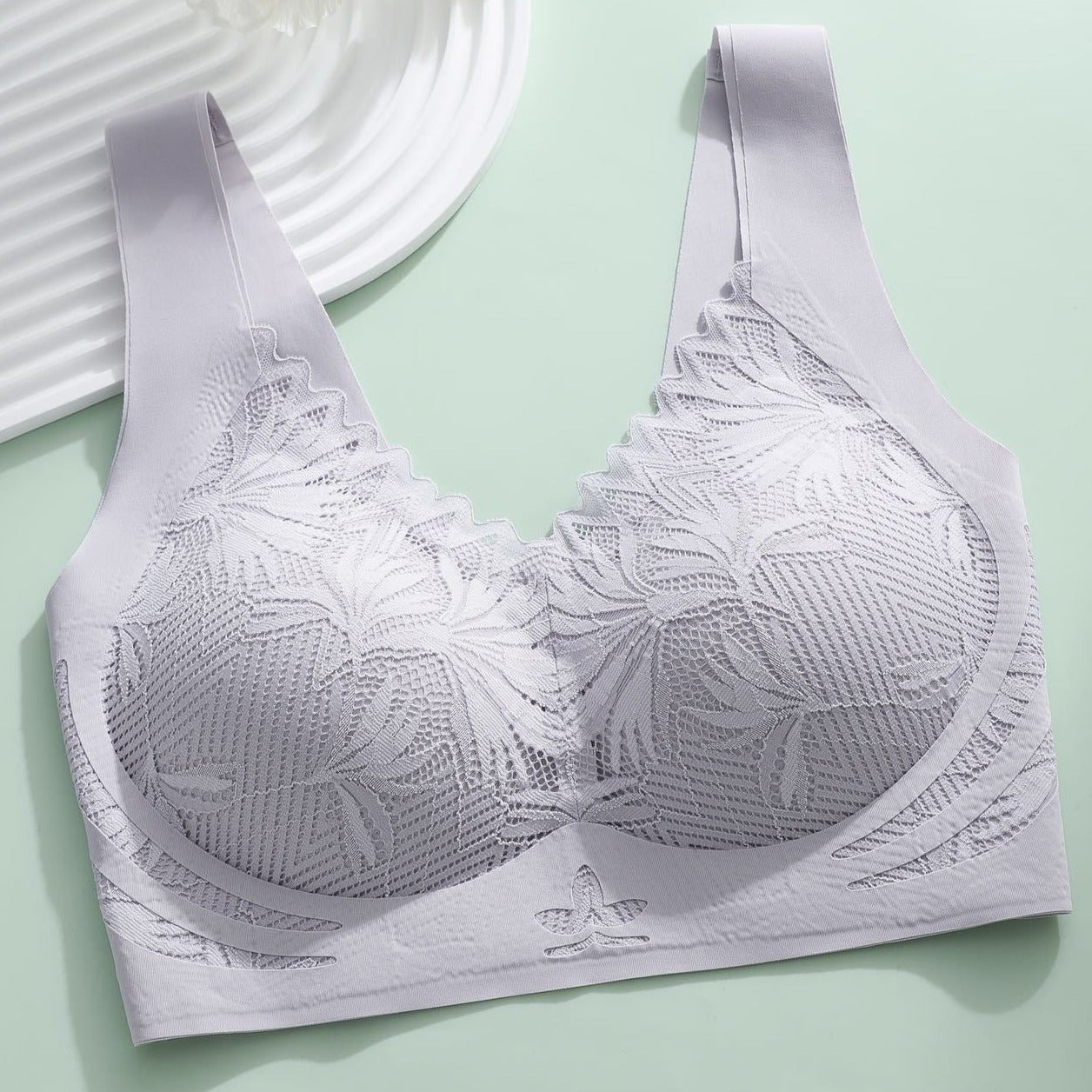 Push-Up Anti-exposure and Anti-sagging Breathable Bra