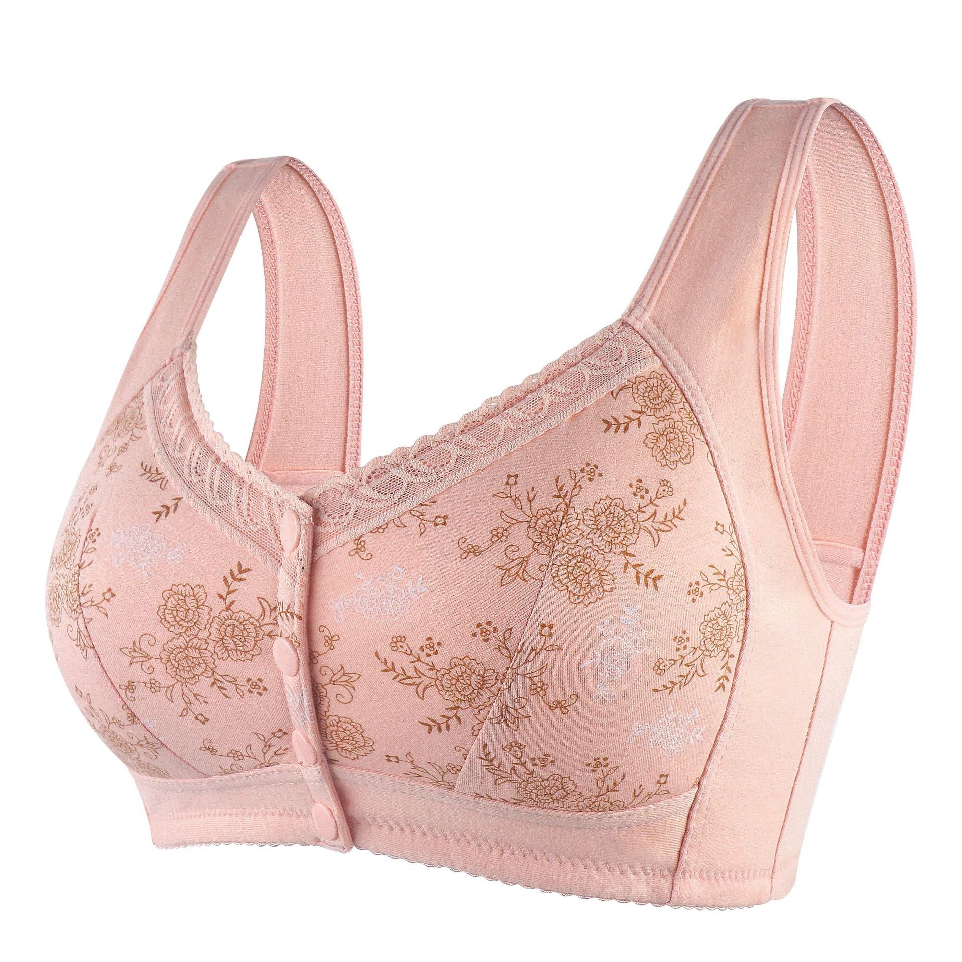 wireless wide shoulder plus size bra