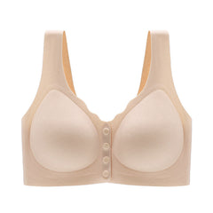 Front-Clasp Anti-Sagging Vest-Style Plus Size Bra
