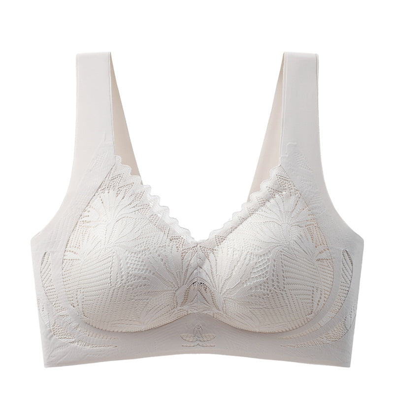 Push-Up Anti-exposure and Anti-sagging Breathable Bra