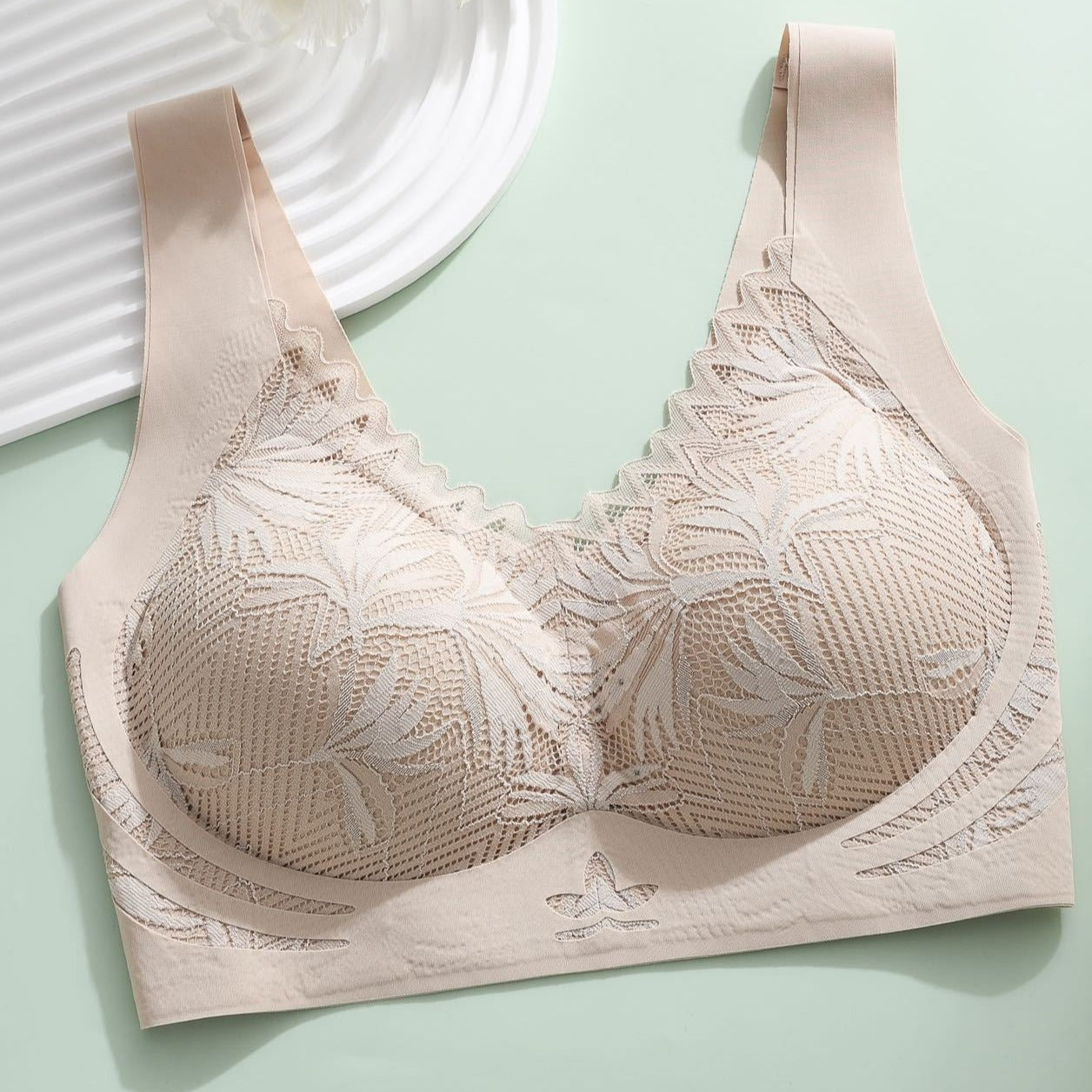Push-Up Anti-exposure and Anti-sagging Breathable Bra
