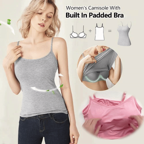 TANK WITH BUILT-IN BRA