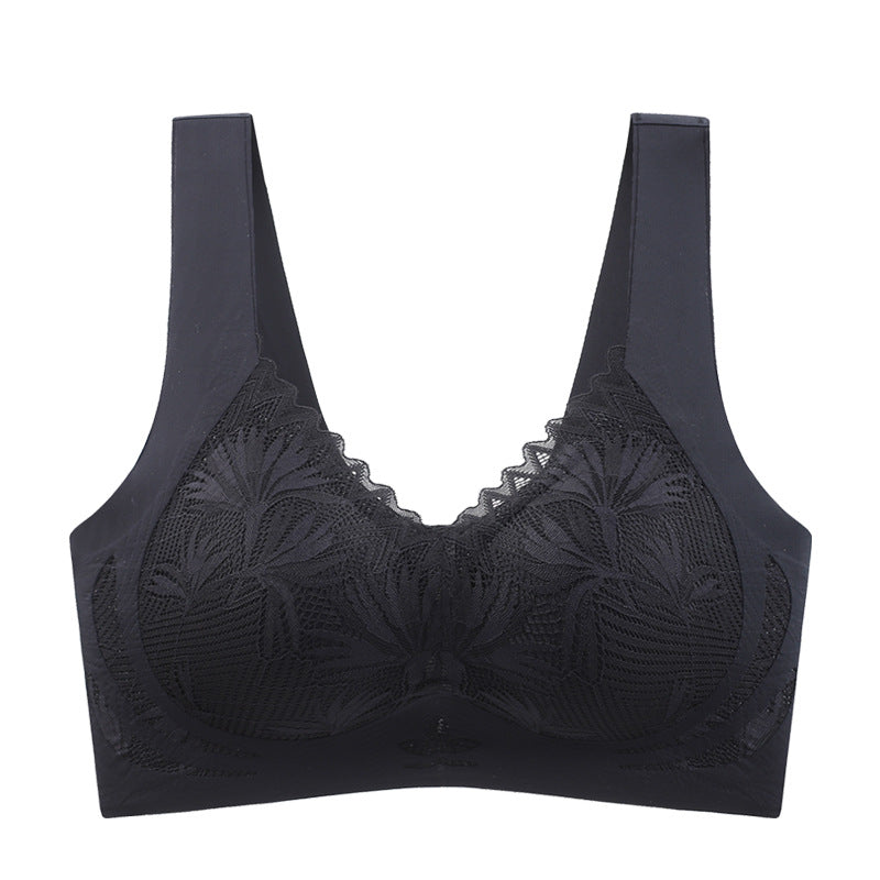 Push-Up Anti-exposure and Anti-sagging Breathable Bra