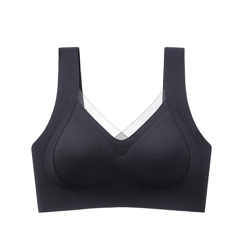 Seamless Push-Up Breast Reduction Anti-sagging Sports Bra