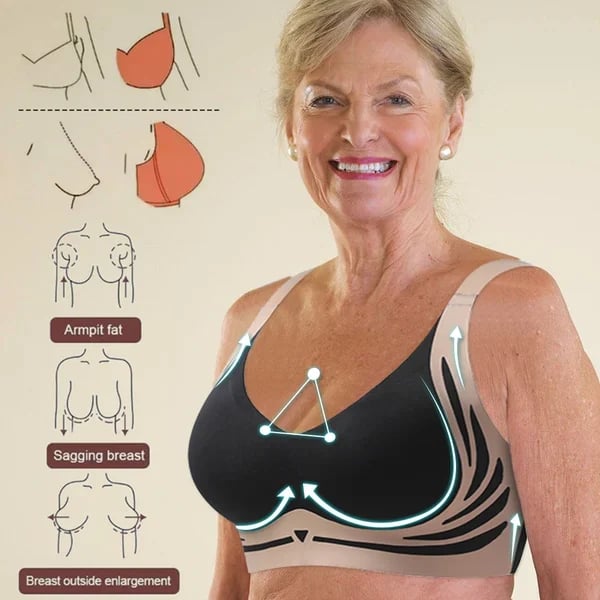 Lightweight Push-up Bra to Prevent Sagging Backless Seamless Underwear