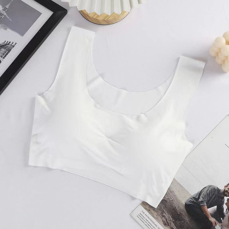 One Piece Wireless Sports Breathable Bra