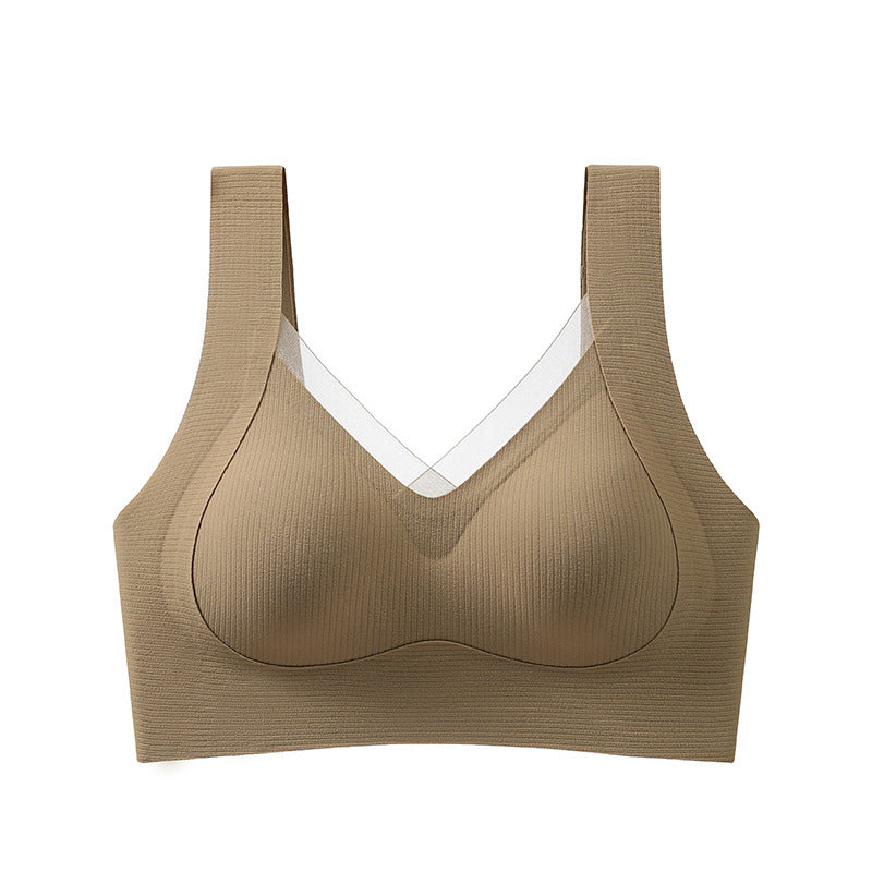 Seamless Push-Up Breast Reduction Anti-sagging Sports Bra