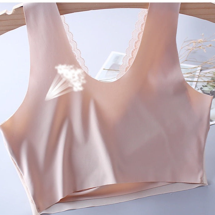 Thin Bandeau Style Push-up Side Adjustable Bra
