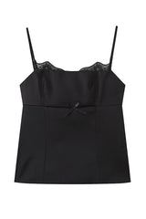 Solid Color Appliques Hot Drill V Neck Tops