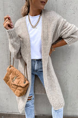 Weave Cardigan Collar Cardigans(3 Colors)