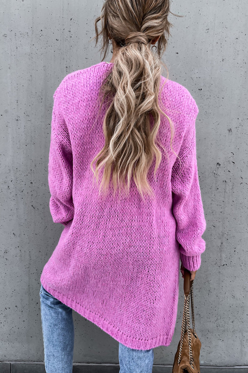Weave Cardigan Collar Cardigans(3 Colors)