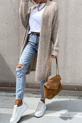 Weave Cardigan Collar Cardigans(3 Colors)