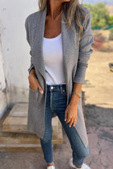 Pocket Turndown Collar Outerwear(5 Colors)