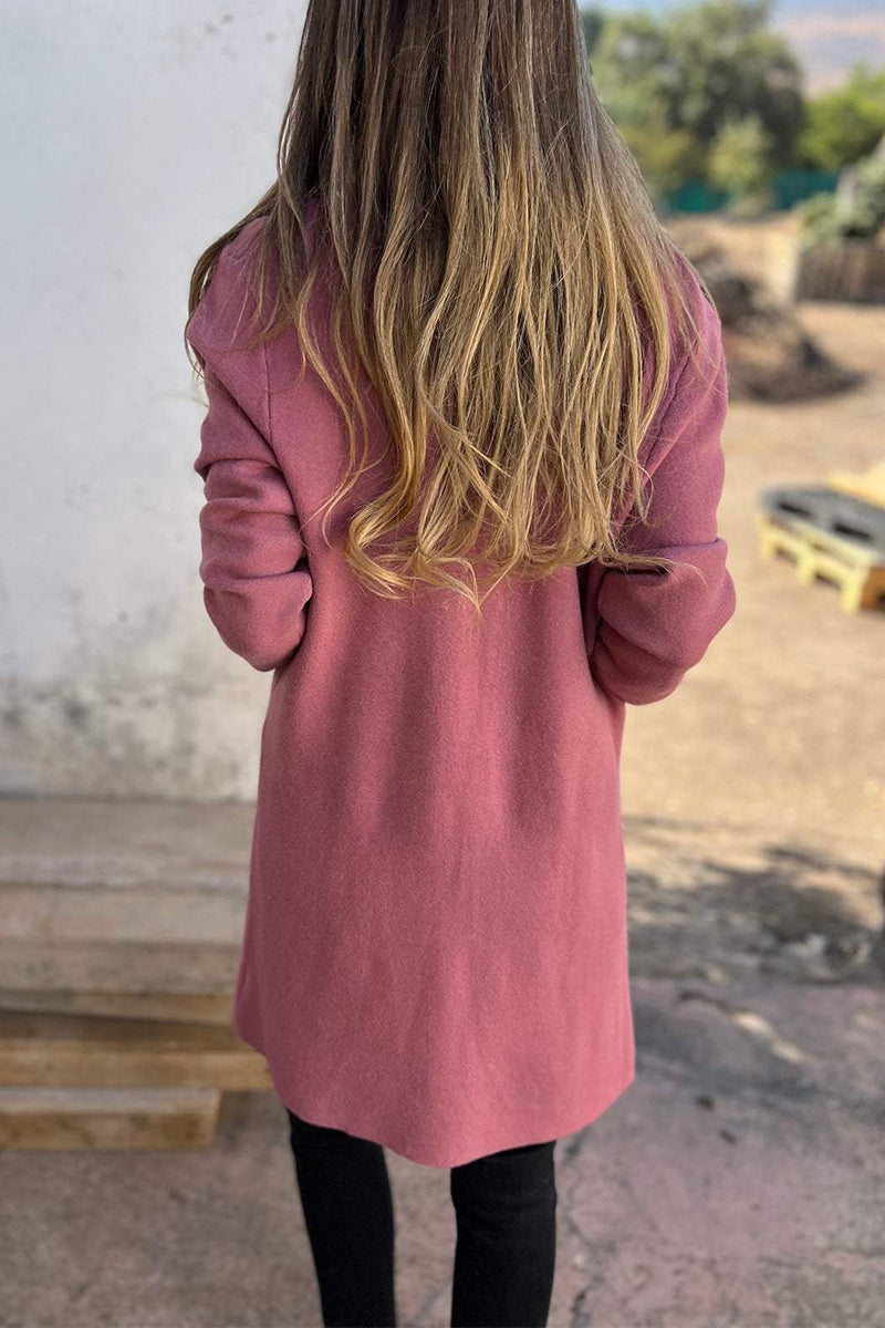 Pocket Turndown Collar Outerwear(5 Colors)