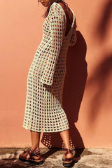 Hollow Out Swimwears Cover Up