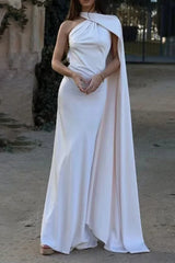Irregular Halter Evening Dresses(4 Colors)