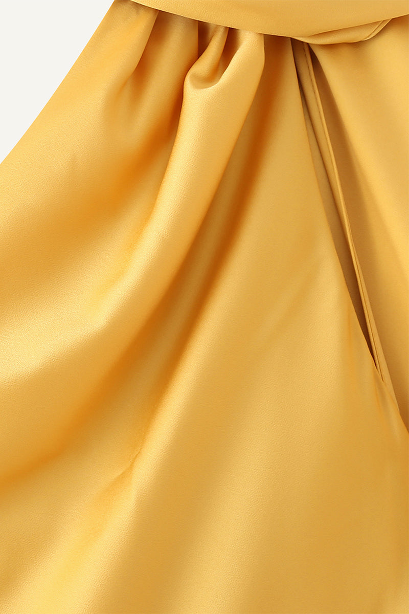 Irregular Halter Evening Dresses(4 Colors)