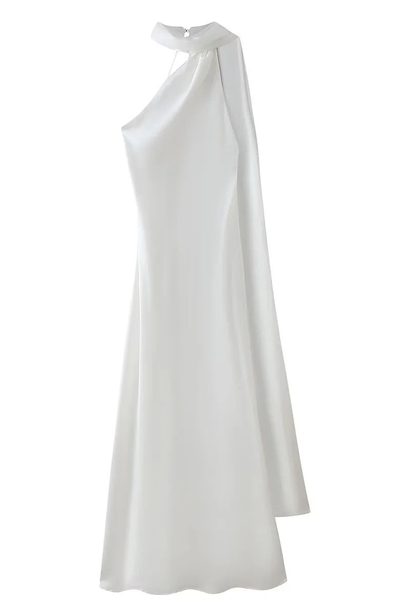 Irregular Halter Evening Dresses(4 Colors)