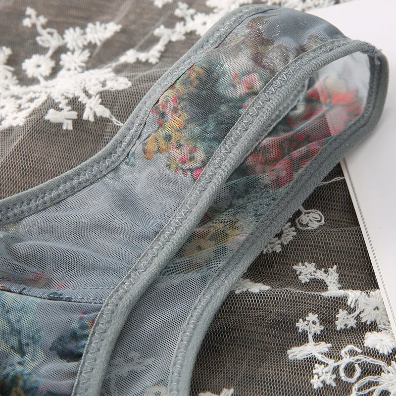 Women Ink Printing Vest Brassiere