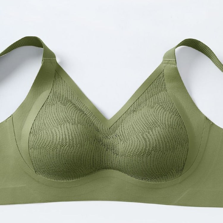 Thin Fixed Cup Unbreasted Pull-Up Bra