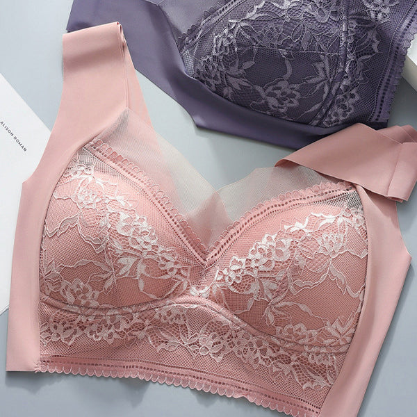 push-up lace push-up bra for beautiful back
