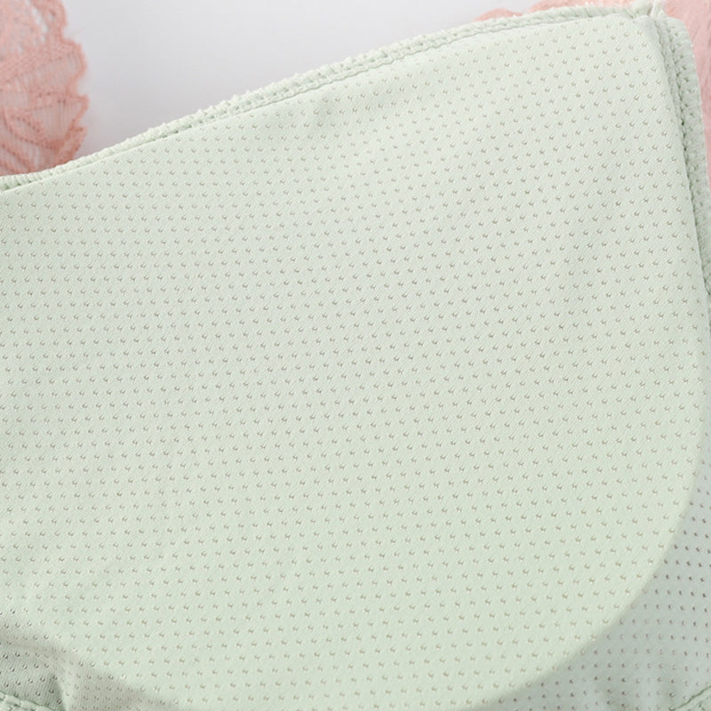 lace beautiful back cotton gauze breathable bandeau