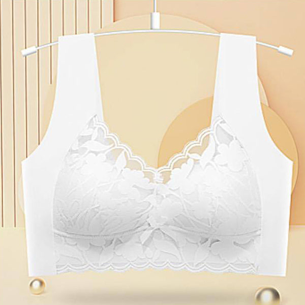 Ultra-thin Lace Comfortable Fixed Cup Anti-sagging Underwear