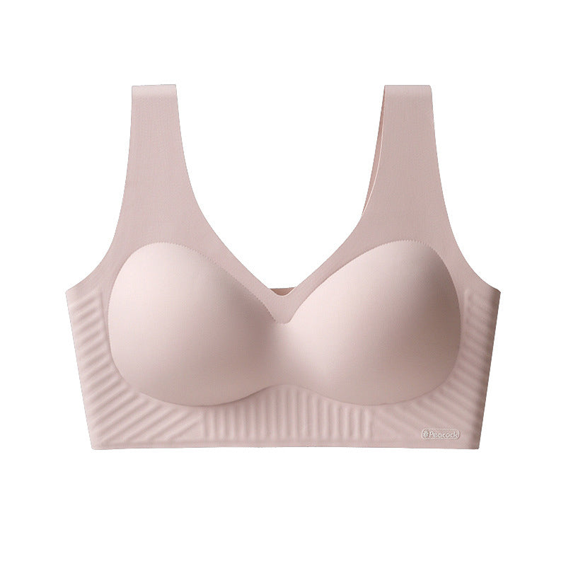 Fixed Cup Tank Top Breathable Sports Bra