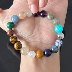 Gemini Zodiac Crystal Bracelet – Multi Stone Balance & Communication Energy Bracelet