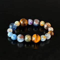 Leo Zodiac Crystal Bracelet – Tiger’s Eye Multi-Stone Energy & Confidence Bracelet